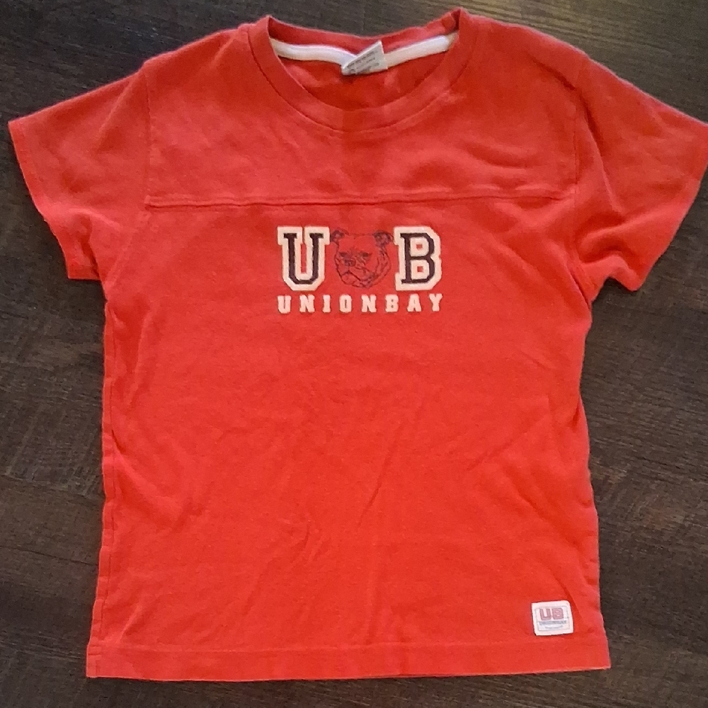Vintage UNIONBAY Kids' Vibrant Red Tee